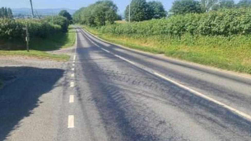 A478 between Narberth and Kilgetty