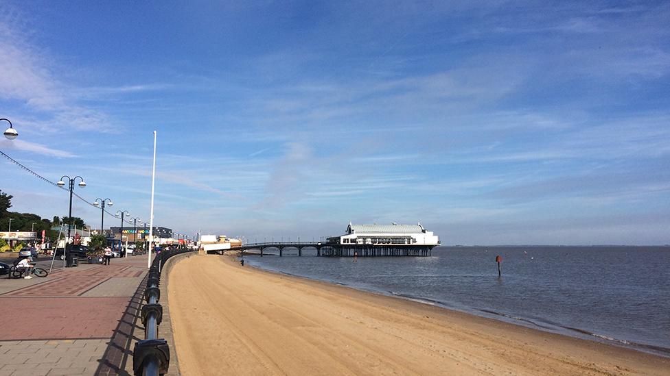 Cleethorpes beach