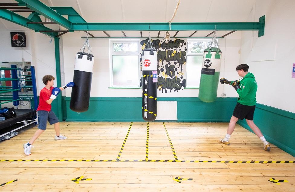 Boxing gym