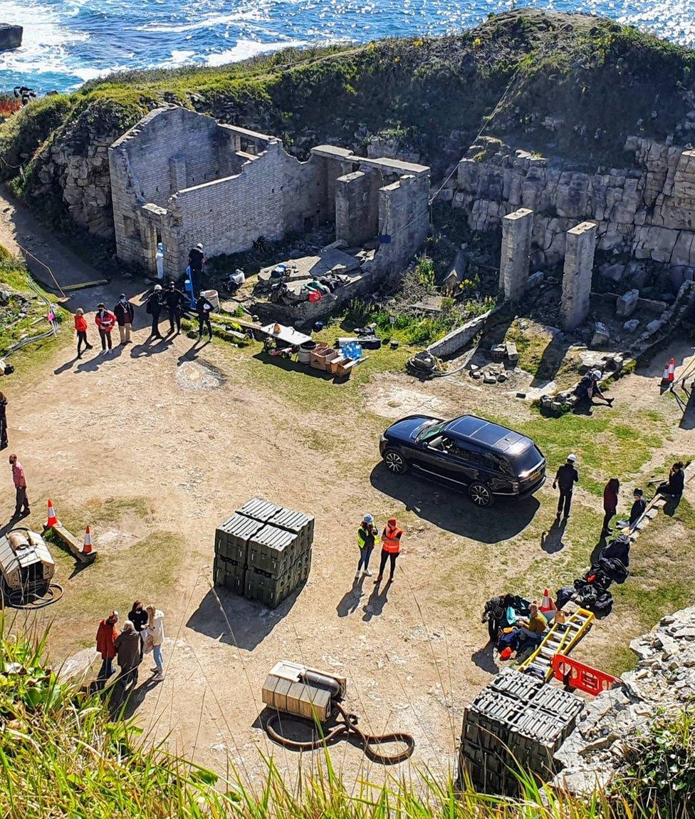 Winspit Quarry near Worth Matravers