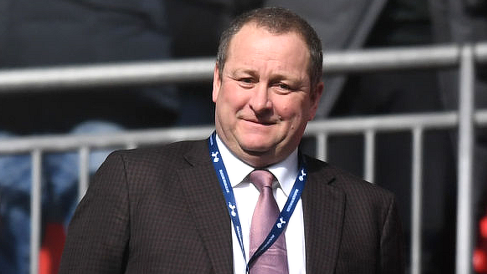 Sports Direct founder Mike Ashley