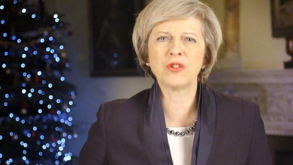 Theresa May 2016 Christmas message