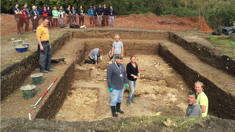 Blick Mead dig site