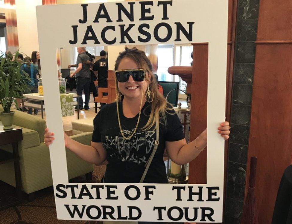 Christine Cardona attends the State of the World tour in Lafayette (courtesy of Christine Cardona)