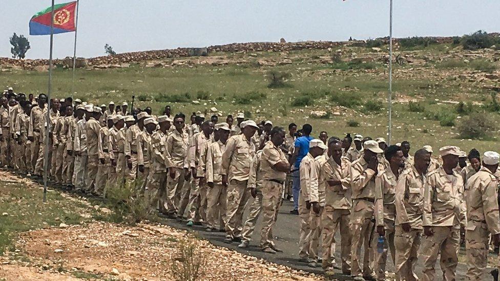 Eritrean soldiers