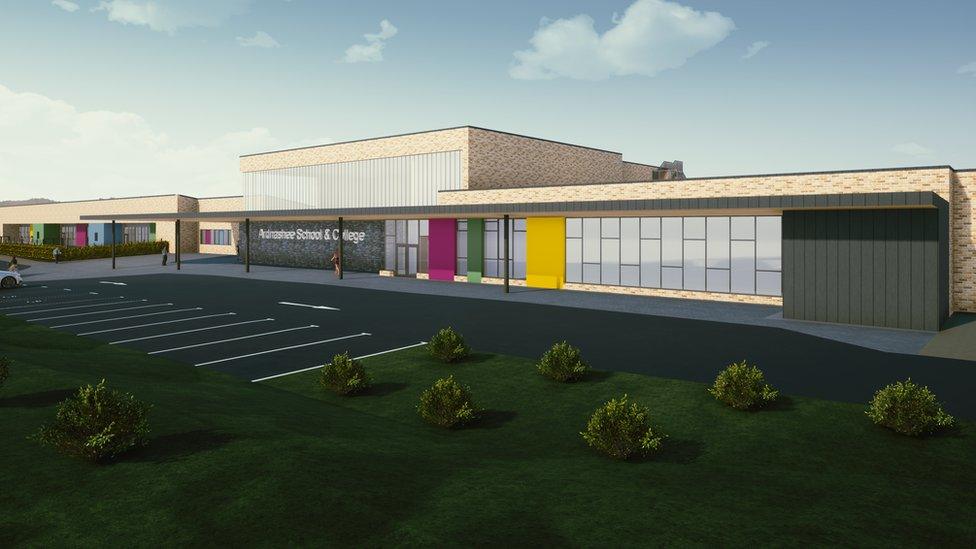 design for Ardnashee Special School