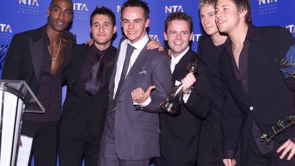 McPartlin and Donnelly in 2001