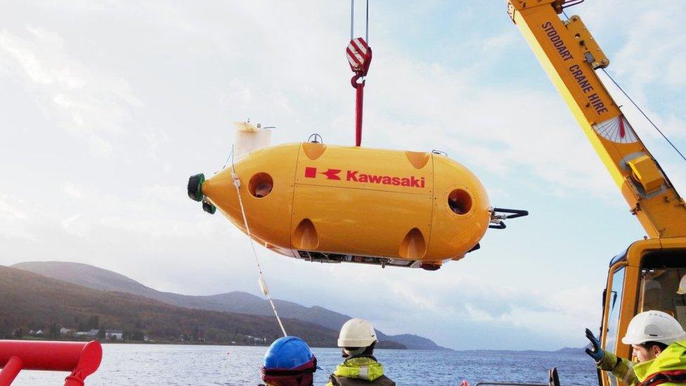 Kawasaki Heavy Industries' AUV