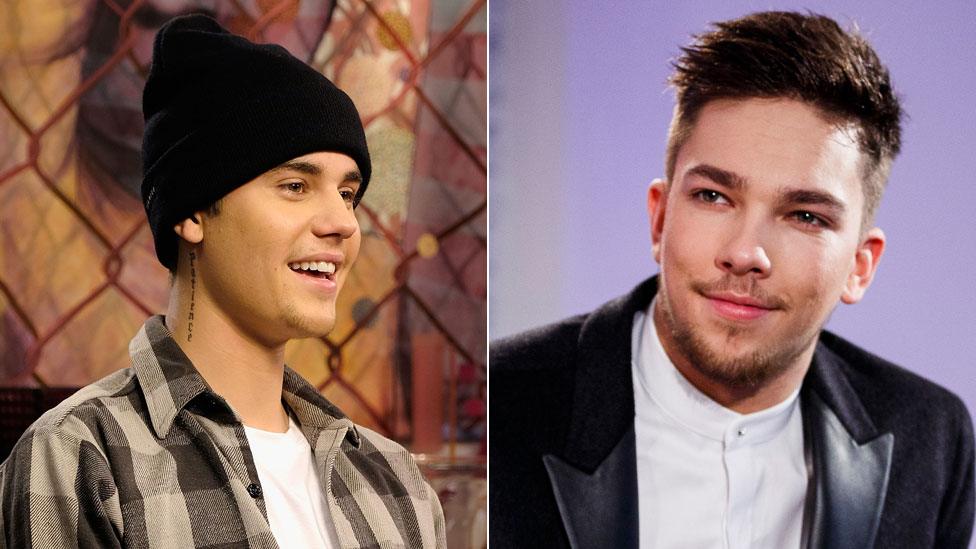 Justin Bieber and Matt Terry