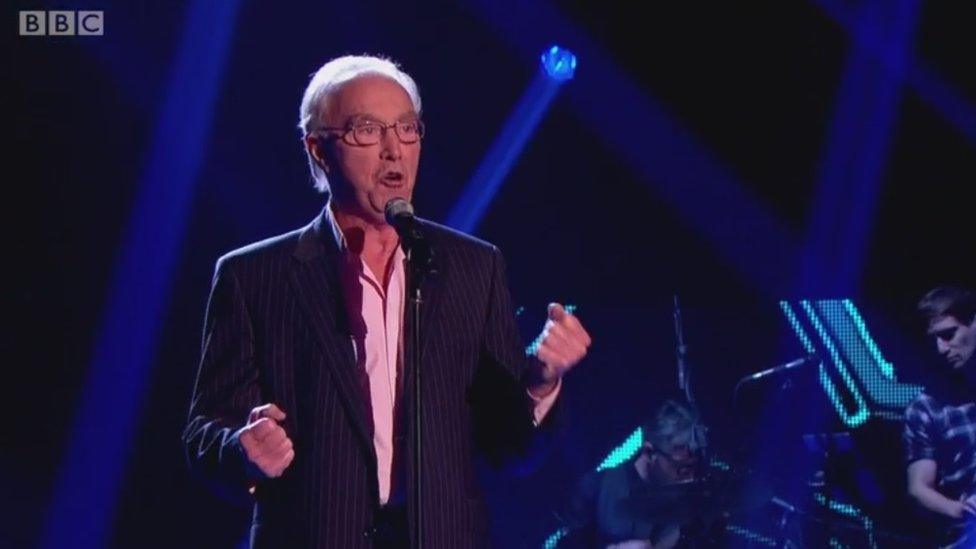 Bernie Clifton on The Voice