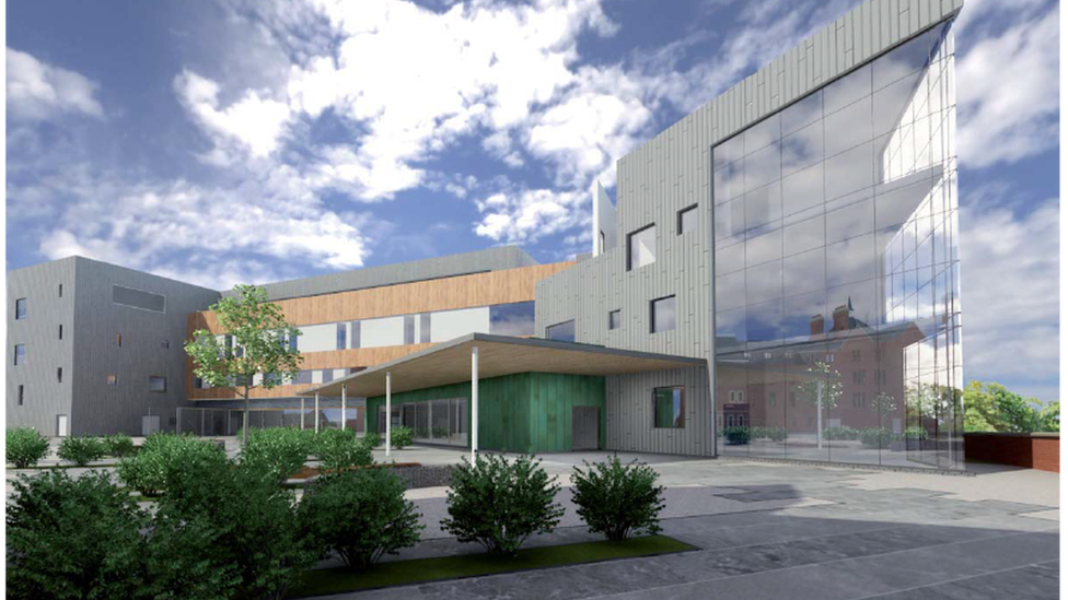 North Denbighshire Hospital artist impression