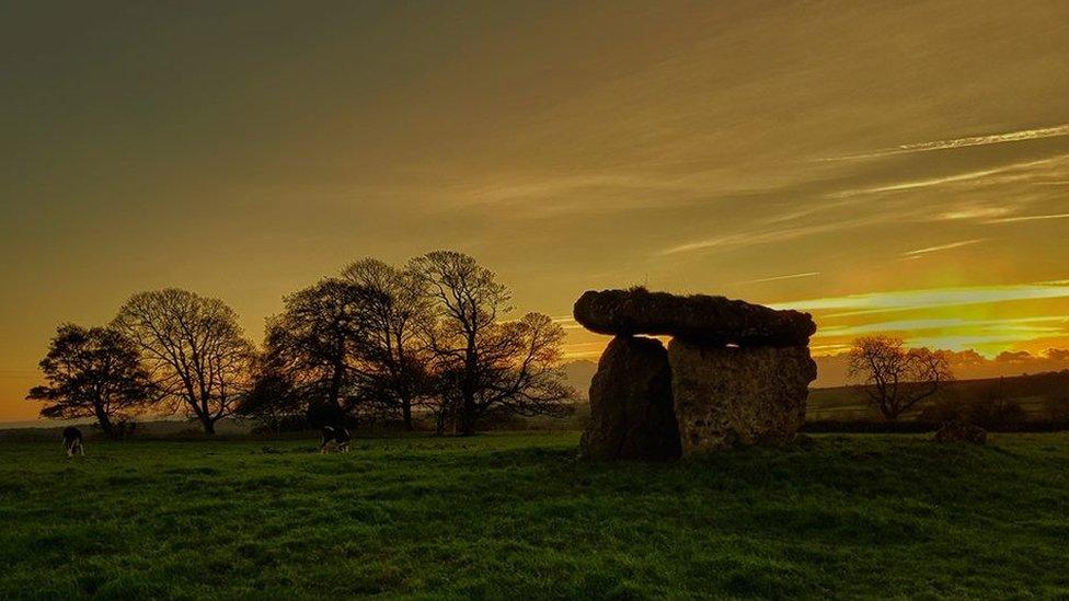 St Lythans burial chamber in Vale of Glamorgan