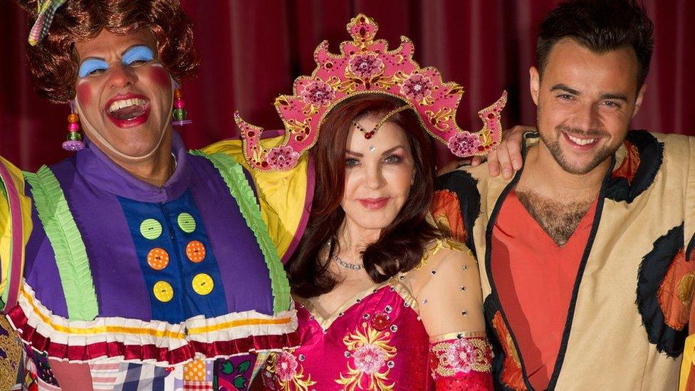 Priscilla Presley in Aladdin