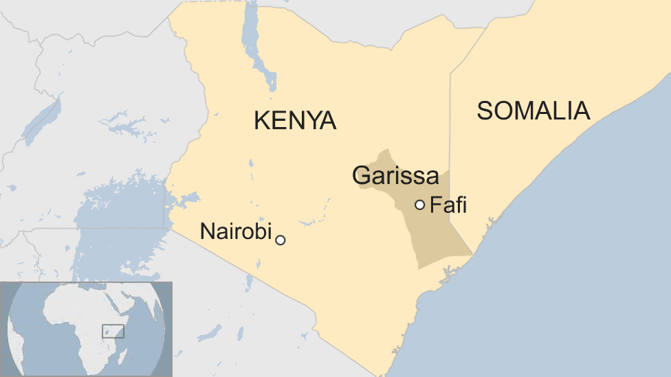 Map of Kenya