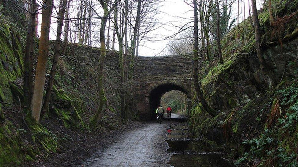 Delph Donkey path