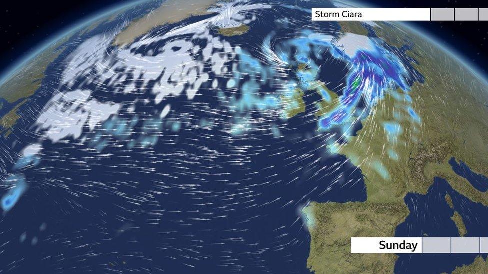 Weather graphic