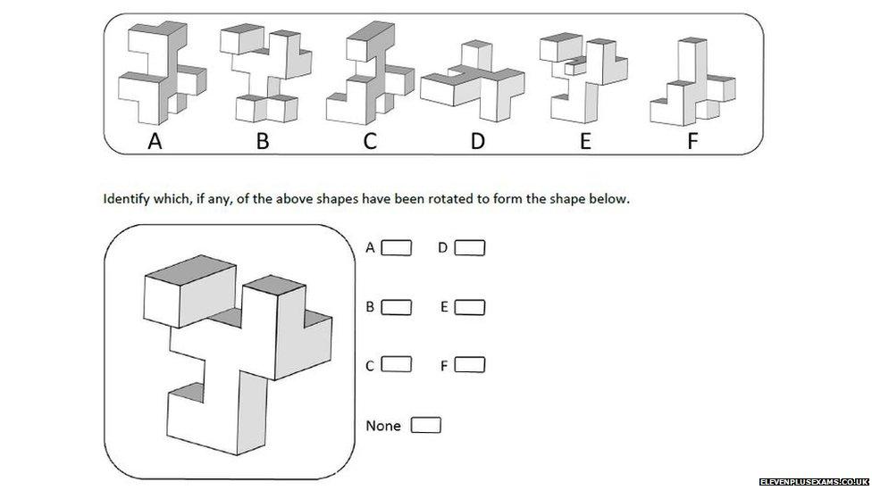 Non-verbal reasoning question