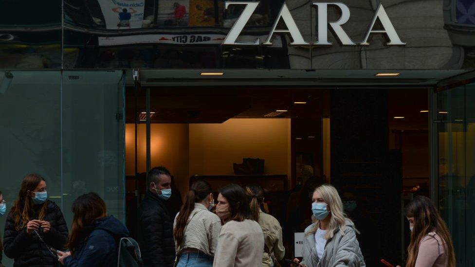 Zara shop front