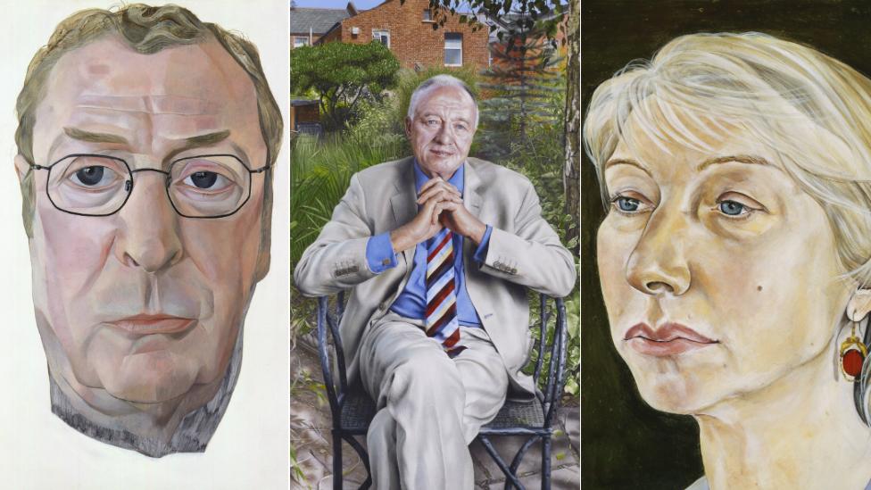 Michael Caine, Ken Livingstone and Helen Mirren