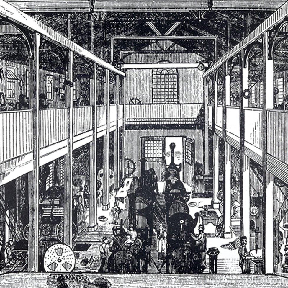 The Long Shop in 1865