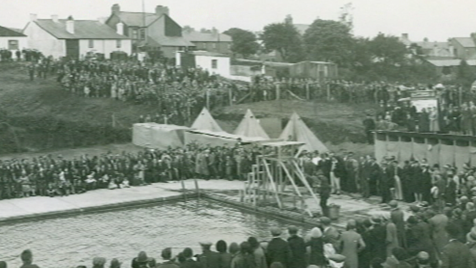 The Brynmawr pool in 1933