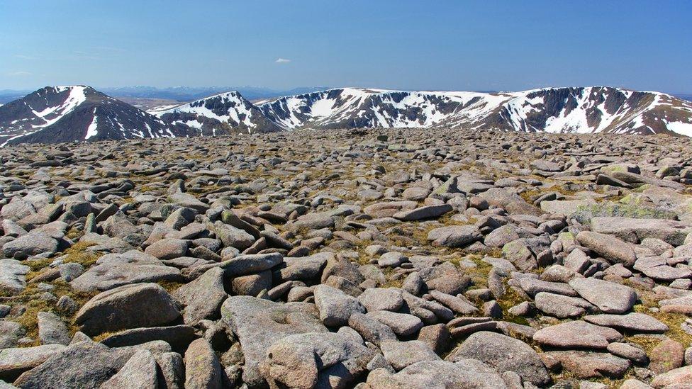 Summit of Ben Macdui