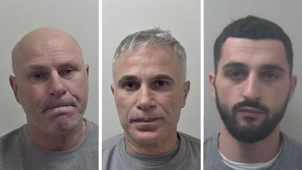 Alfred Isufi, 48, Henri Osmani, 44 and Gerard Kalaja, 22