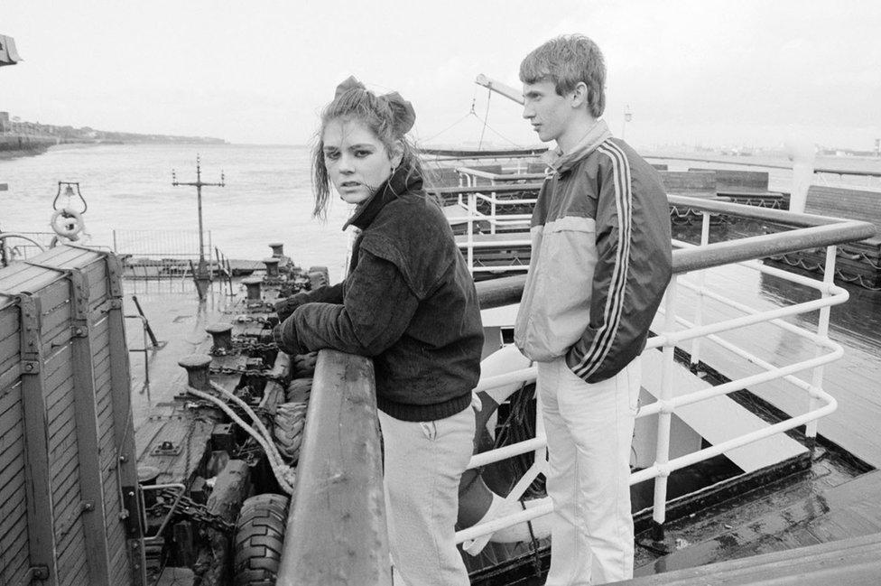 Top Deck, Seacombe Ferry by Tom Wood