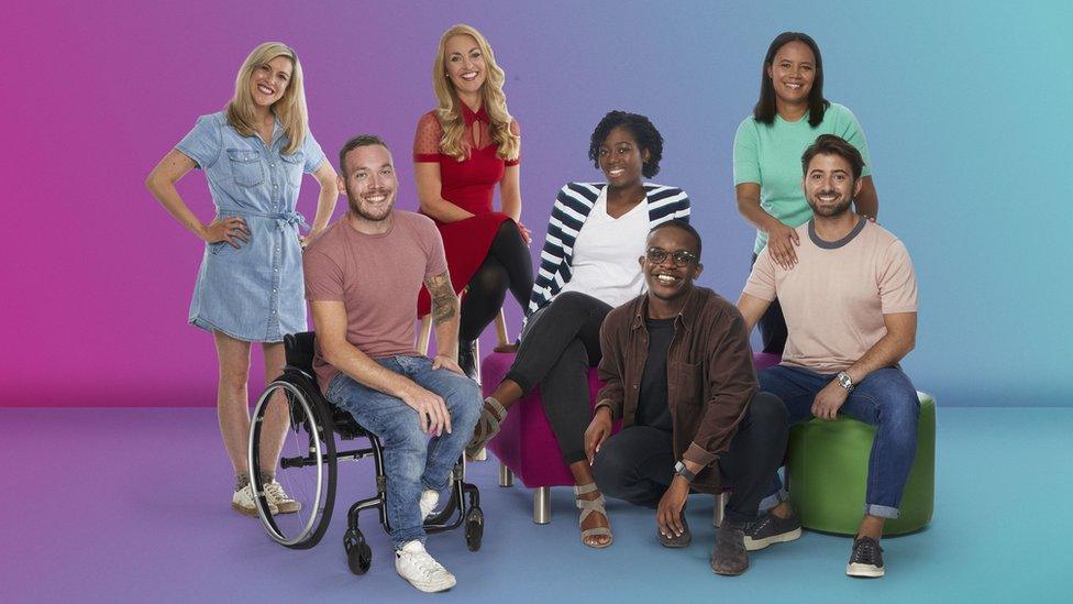 The new-look Newsround team