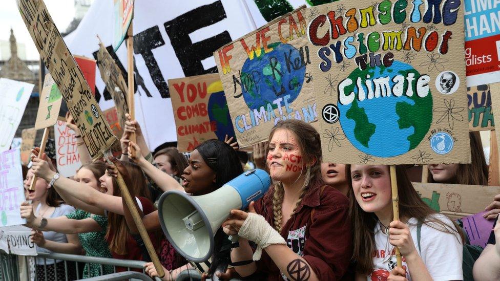 London students take part in the climate strike