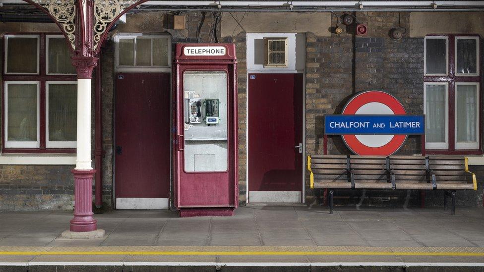 One box is in Chalford and Latimer station towards the end of the Metropolitan Line