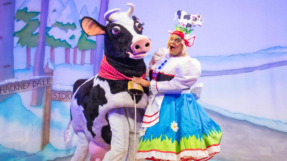 Pantomime dame in 2015