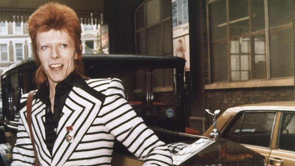 David Bowie as Ziggy Stardust