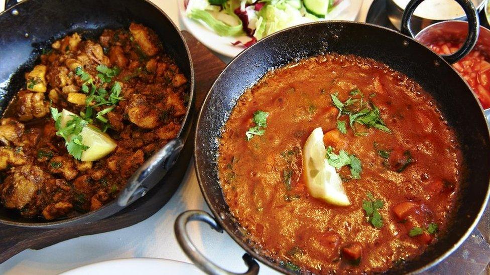 A curry - stock photo