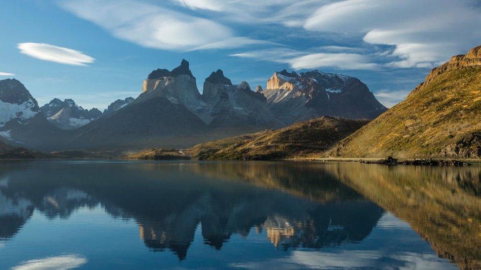 Torres del Paine National Park in Patagonia, Chile.