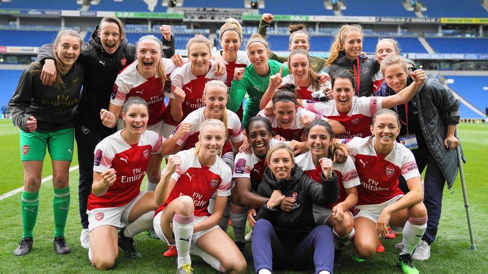 FA Women's Super League winners Arsenal