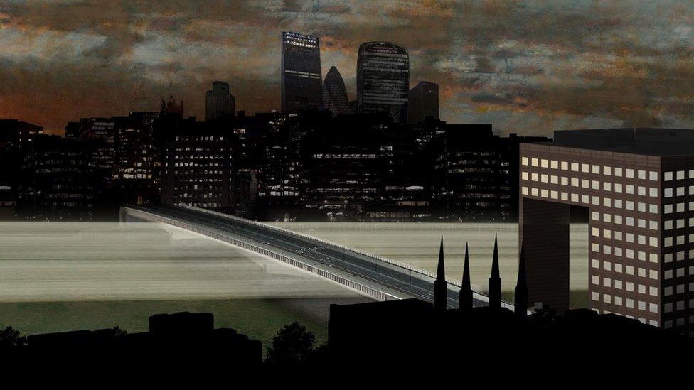 Design for Illuminated River project