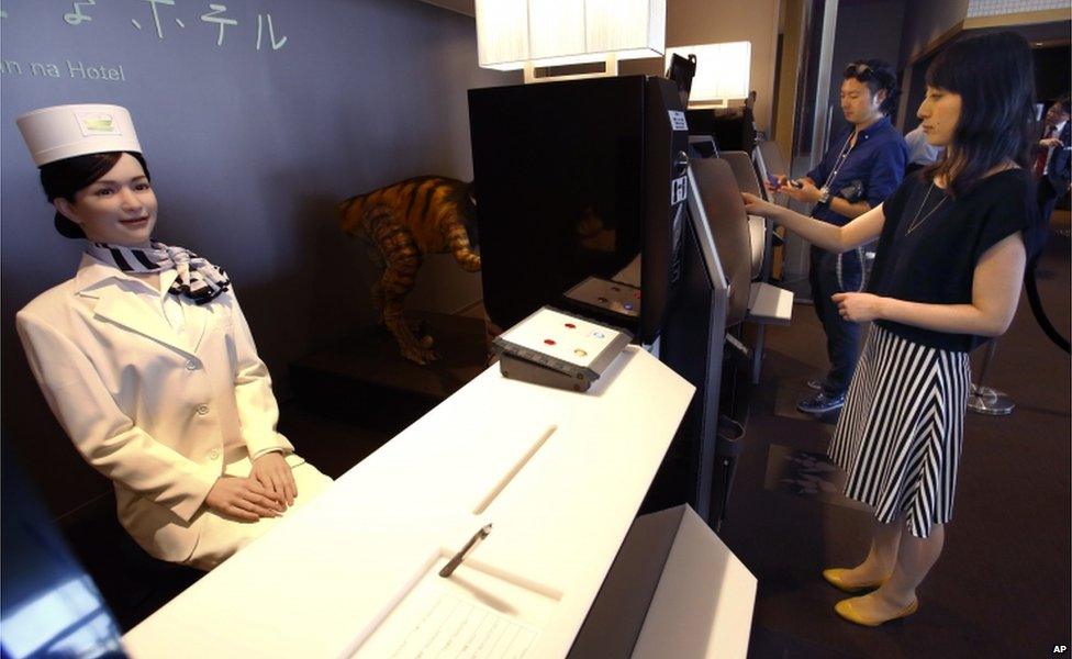 Five things about Japan's robot hotel 