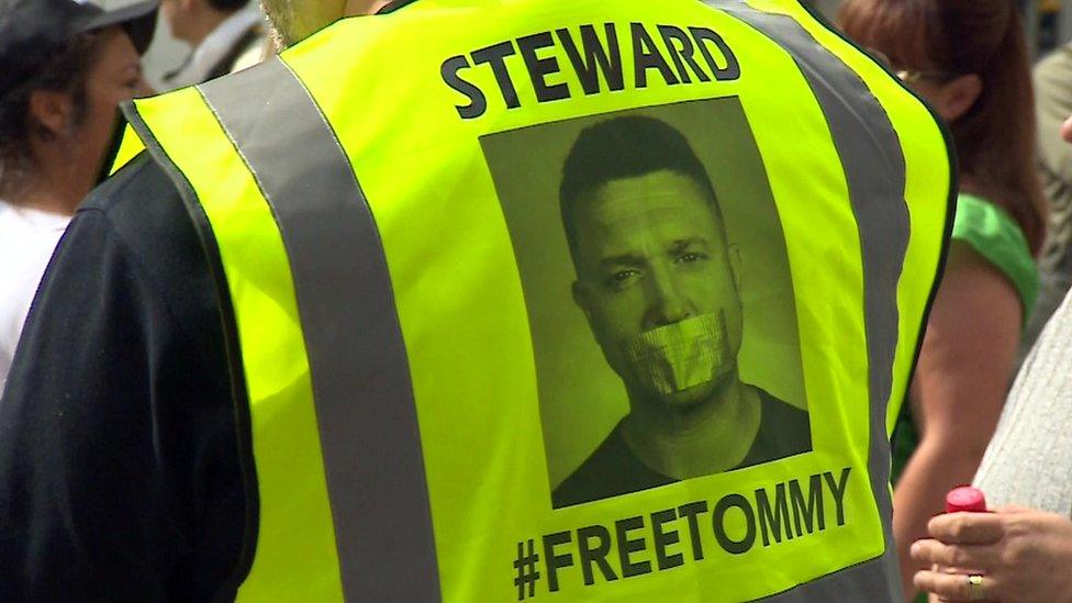 Free Tommy Robinson jacket