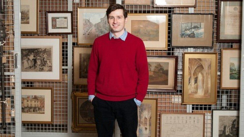Theodore Wilkins, Leeds Art Gallery's assistant curator of fine art