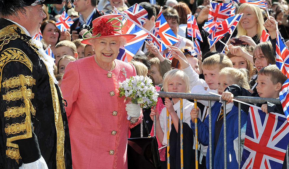 Queen in Birmingham in 2012