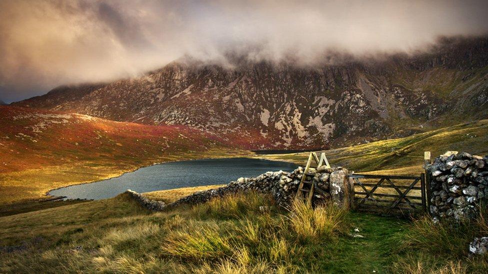 Craig Cwm Silyn in Snowdonia