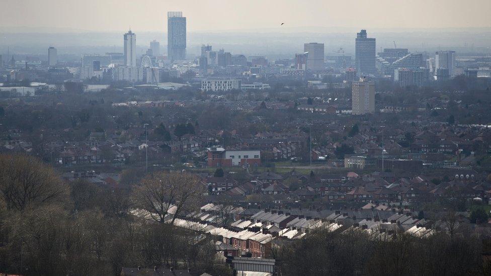 Manchester skyline