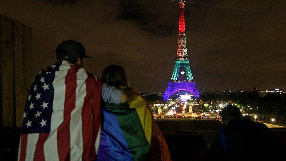 Vigil in Paris. 13 June 2016