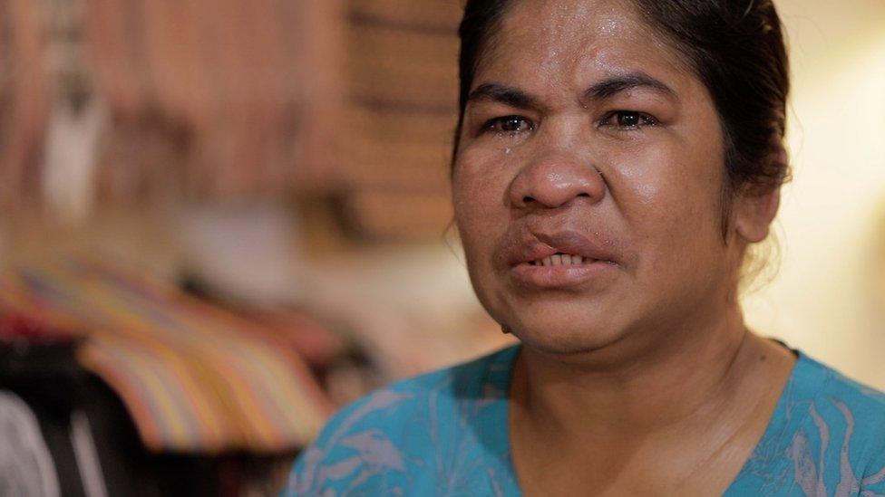 Meriance Kabu tears up when she recounts her plight in Kuala Lumpur