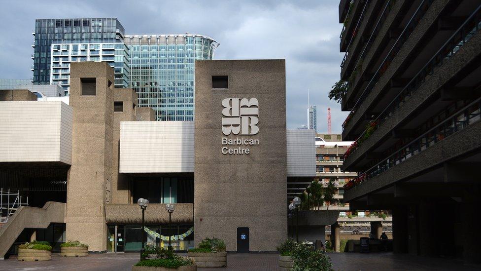 The Barbican Centre building