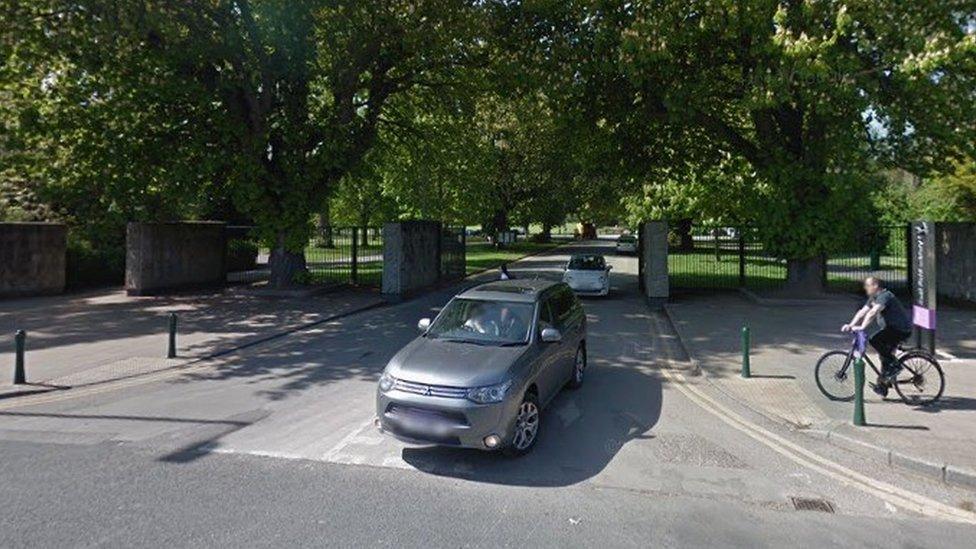 The Holderness Road entrance to East Park in Hull