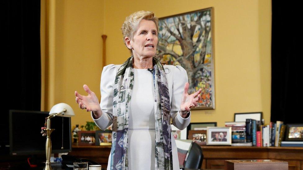 Ontario Premier Kathleen Wynne