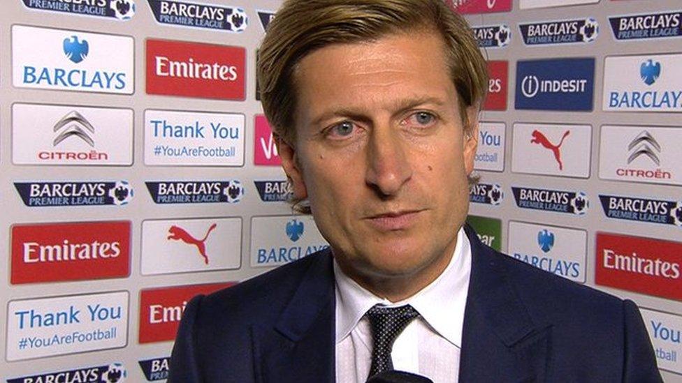 Crystal Palace chairman Steve Parish