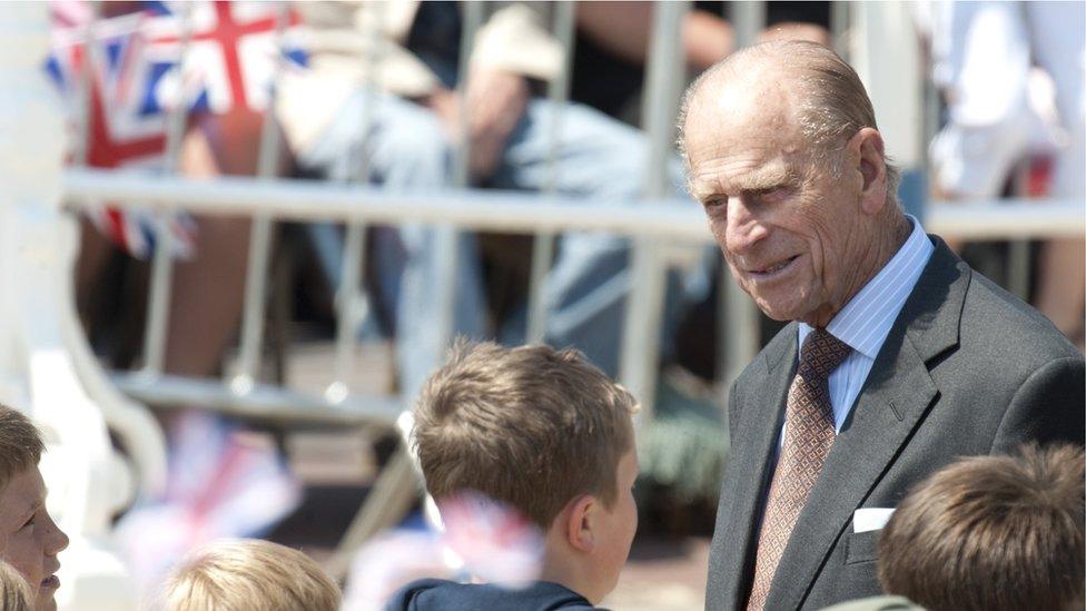 Prince Philip in Weymouth 11.6.09